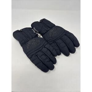 Reusch Softshell Ski Snowboard Gloves Black Size 8.5 Thinsulate‎ C1 Vintage